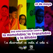 Dia internacional contra la Homofobia, la Transfobia y la Bifobia