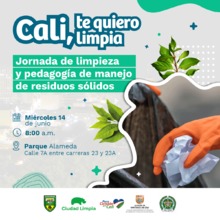 Jornada de Limpieza y pedagogía por el manejo de los residuos sólidos / Parque Alameda