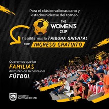 Ingreso gratuito a la final de la Copa de Mujeres