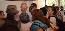 Fotos de las visitas del Alcalde y su gabinete a la comuna 19