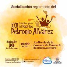Reglamento del Festival Petronio Álvarez se dará a conocer en Buenaventura