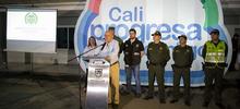 Alcalde Armitage pidió 500 uniformados más para reforzar la Policía Metropolitana de Cali