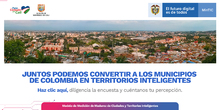 JUNTOS PODEMOS CONVERTIR A LOS MUNICIPIOS DE COLOMBIA EN TERRITORIOSINTELIGENTES