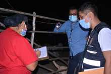 Administración Municipal realiza inspección nocturna a terrenos invadidos y con construcciones ilegales