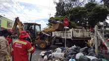 Administracion Distrital continua la recoleccion de escombros y residuos solidos en Cali