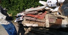 400 kilos de residuos se retiraron luego de desmantelar cambuches en el Cerro de La Bandera