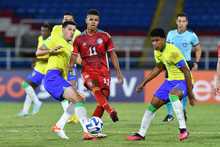 Colombia empató 1-1 con Brasil y aplazó su clasificación en el Suramericano Sub 20 2