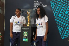 Deportistas de los barrios de Cali se gozaron el Trophy Tour de la Copa Mundial Femenina de Fútbol 1