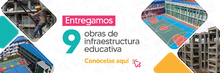Banner Entrega 9 sedes educativas