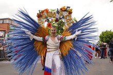 2000 artistas engalanaron el desfile del Carnaval de Cali Viejo 