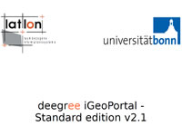 Deegree iGeoPortal Standars Edition V2.1