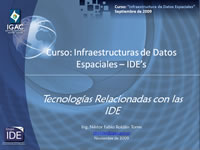 Tecnologías Relacionadas con las IDE