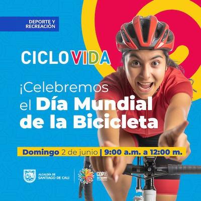 La bicicleta será gran protagonista en la Ciclovida del domingo