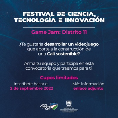 Festival de Ciencia, Tecnología e Innovación Game Jam