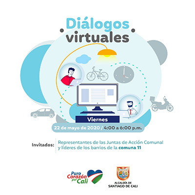Diálogos Virtuales   comuna 11