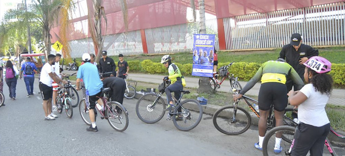 Movilidad Distrital comprometida con la seguridad vial de los ciclistas