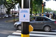 Movilidad inicia plan piloto de semaforización por la seguridad vial de los peatones 