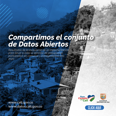 Resultados para llevar a cabo el ejercicio de presupuesto participativo en las comunas de Santiago d