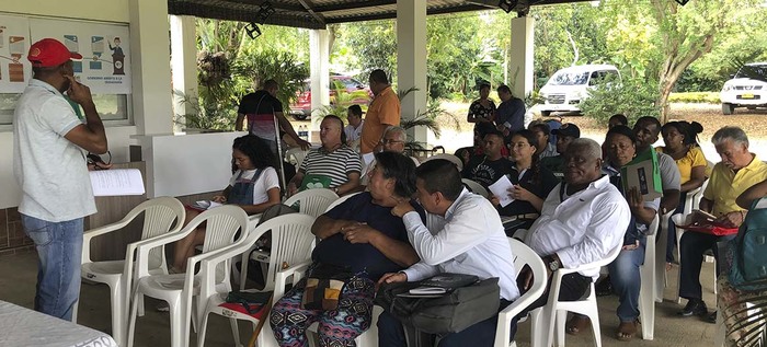 En Encuentros Ciudadanos, la comunidad de El Hormiguero eligió la línea seguridad en su corregimiento para el Plan de Desarrollo 2020-2023