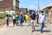 Secretaría de Participación lideró recorrido de reconocimiento en zona donde se construirá Ciudad Paraíso