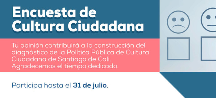 Participa en la construcción de la Política Pública de Cultura Ciudadana para Santiago de Cali