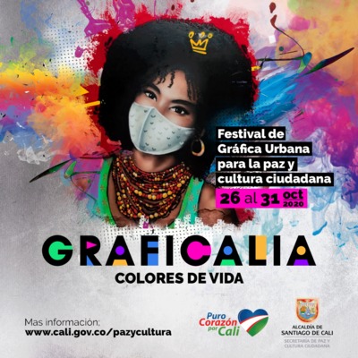 Convocatoria Festival Graficalia, Colores de Vida 2020