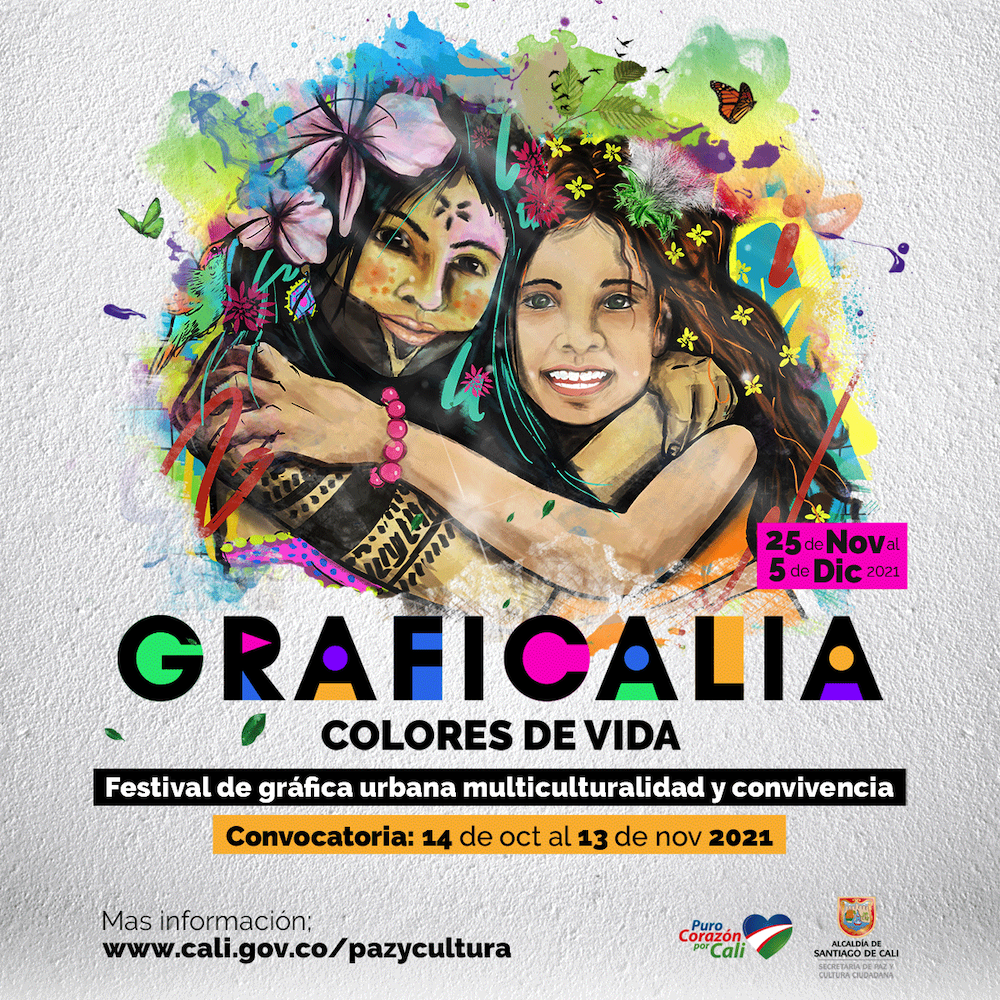 Abierta convocatoria del festival: Graficalia, colores de vida 