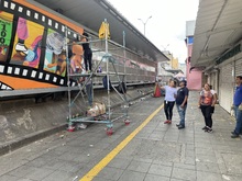 Con arte urbano se promueve la cultura ciudadana en estaciones del MIO