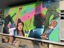Con arte urbano se promueve la cultura ciudadana en estaciones del MIO