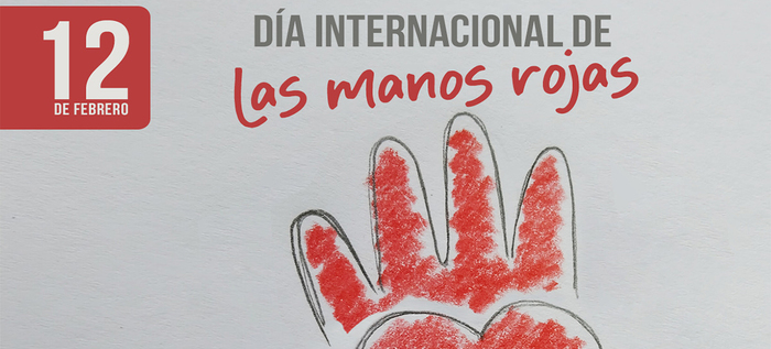 En el Día Internacional de las Manos Rojas se ratificó el compromiso con la construcción de paz