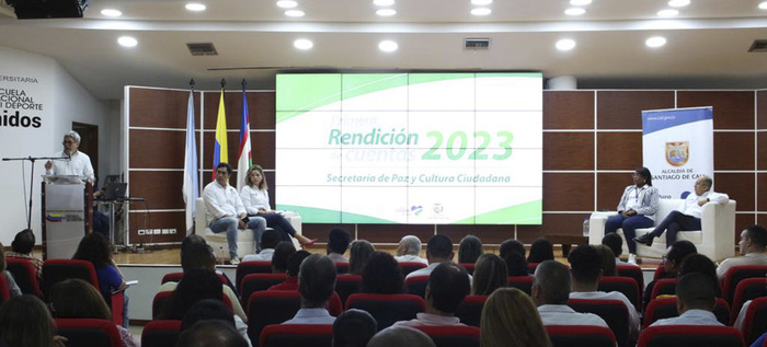Secretaría de Paz y Cultura Ciudadana presentó su gestión 2023