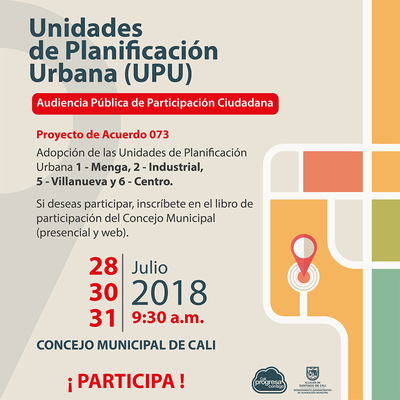 Audiencia de Participación Ciudadada UPU 1, 2 5 y 6 en el Concejo