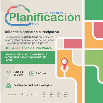 Presentación de propuestas de proyectos - Pance (UPR 4) 