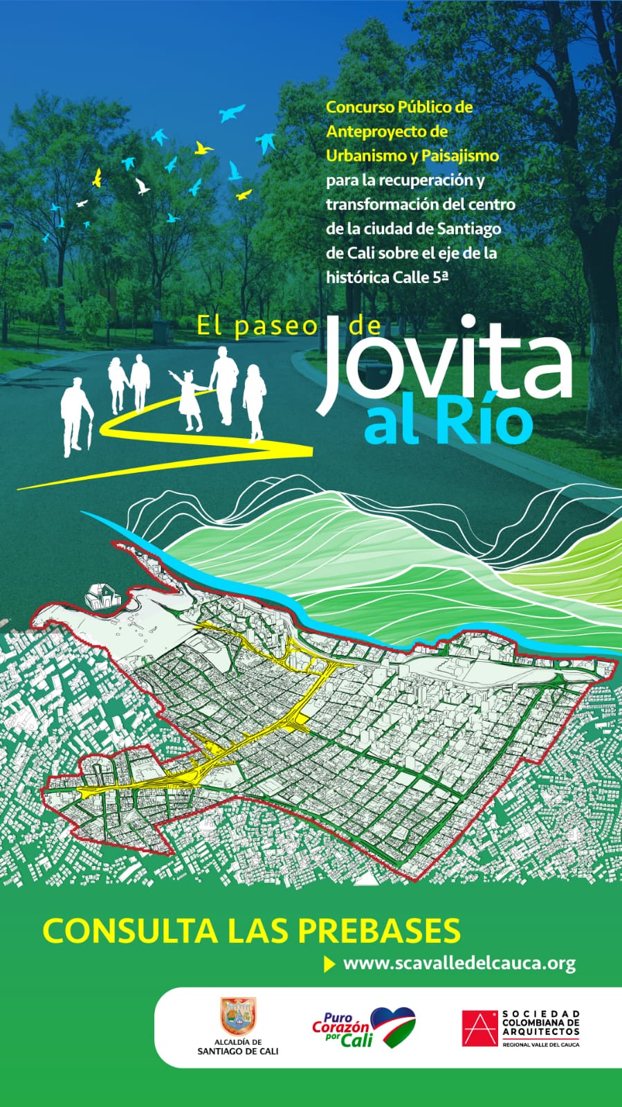 Lanzamiento de las Prebases del concurso de arquitectura del Proyecto Paseo Jovita al Río
