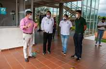 Alcaldía acompañó instalación de protocolos de bioseguridad del Club Farallones