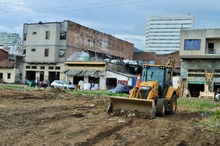 Emru anuncia el retiro de 4 toneladas de residuos en los primeros 8 mil metros del área de renovación urbana. 