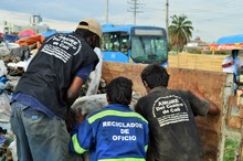 Emru anuncia el retiro de 4 toneladas de residuos en los primeros 8 mil metros del área de renovación urbana. 