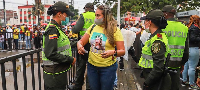 Autoridades garantizaron seguridad durante partido de la Selección Colombia de fútbol femenino