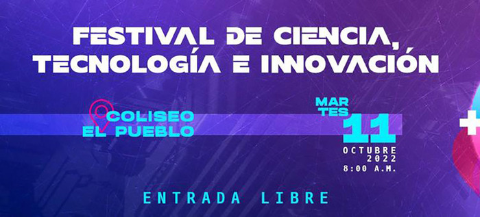 Esta es la programación y afiche del ‘VI Festival de Ciencia, Tecnología e Innovación’