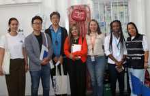 interesada en el bienestar de la población migrante agencia koreana de cooperación visitó a Cali 