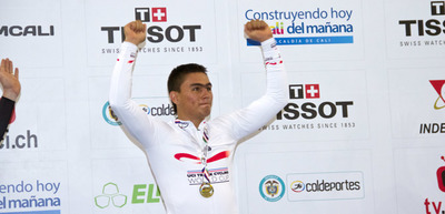 Velódromo retumba con oro conseguido para Colombia en Mundial de Pista