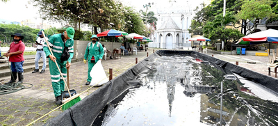 Se reactivan las ‘Zonas Te Queremos Cali’ con limpieza en inmediaciones de La Ermita