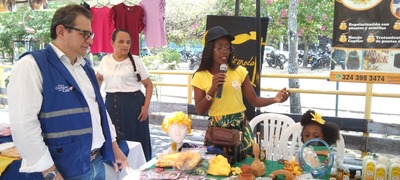 Un “Festival”, lleno de colorido, gastronomía y artesanías en la comuna 15