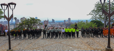 Semana Santa segura: 3.600 uniformados velarán por la seguridad de caleños y visitantes