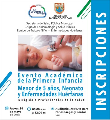 Evento Académico de la Primera Infancia - Menores de 5 años, Neonato y Enfermedades Huérfanas