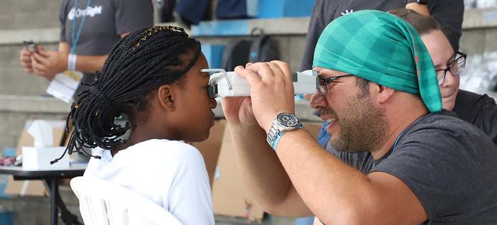 3500 habitantes del oriente caleño recibieron atención médica visual y gafas