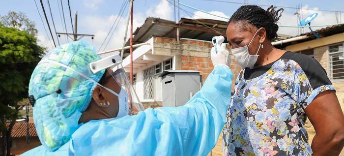 En la Comuna 18, autoridades sanitarias no dan tregua contra el Coronavirus