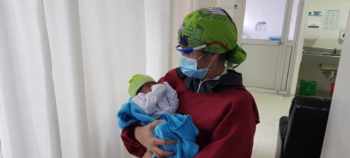 Ángel, el recién nacido abandonado en el oriente de Cali, fue entregado al ICBF