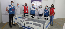 Embajada de Estados Unidos y Cruz Roja Colombiana donan camas hospitalarias a la Alcaldía de Cali