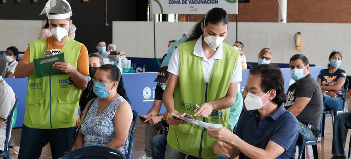 Salud Pública inauguró megacentro de vacunación contra la covid-19 en la universidad ICESI